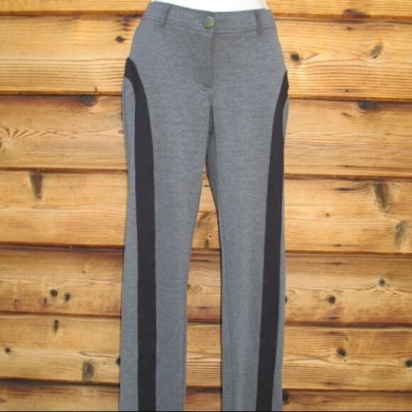 NWT Gray Black knit Leggings Skinny Pants - Picture 3 of 8